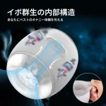 Pokeball 電動オナホールの内部構造