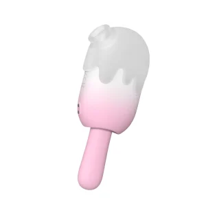 Popsicle 8種吸引・連打 9種振動 防水 可愛い ミニ吸引バイブ