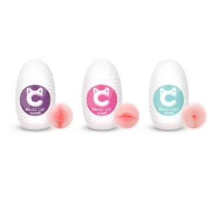 MAGIC CAT 卵型オナホ 完全防水 小型オナホール ポケットフェラ