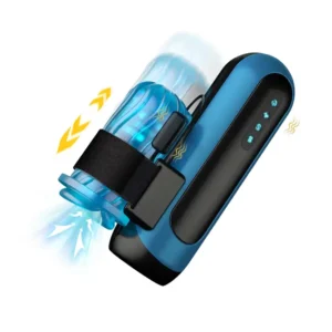 空・電動オナホール 7cm最強ピストン 電動Tenga ローター付き 6ピストンモード+5段階スピード 男性オナホール