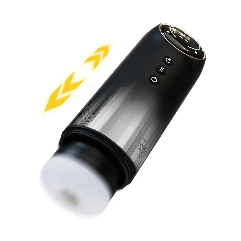 宇宙カップ ピストン 吸引 ワンタッチ 高速加熱 知能音声 モード＆残量表示 電動オナホール